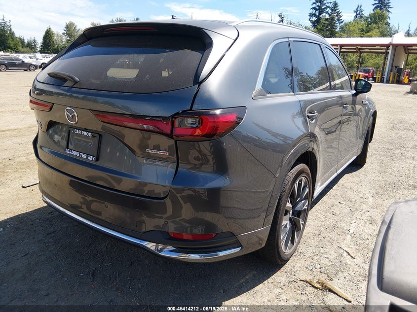 2024 Mazda Cx-90 VIN JM3KKDHC4R1103543 IAAI salvage auction — SIDE, Bill Of Sale (Washington), sold $9,450 on 2026-07-20 (photo 4)