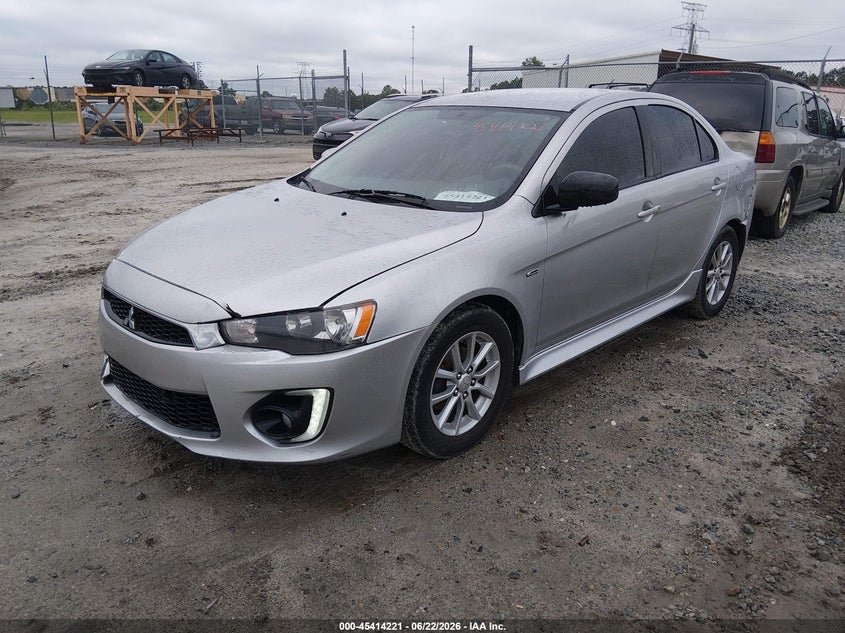 2016 Mitsubishi Lancer VIN JA32U2FUXGU007168 IAAI salvage auction — NORMAL WEAR, Clear (Florida), sold $1,000 on 2026-07-31 (photo 2)
