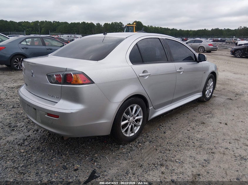 2016 Mitsubishi Lancer VIN JA32U2FUXGU007168 IAAI salvage auction — NORMAL WEAR, Clear (Florida), sold $1,000 on 2026-07-31 (photo 4)