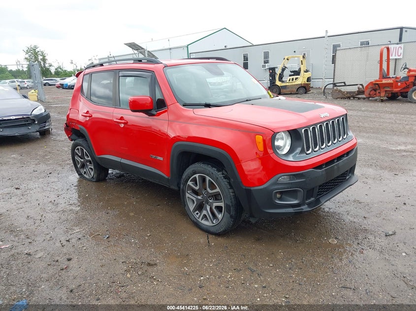 2017 Jeep Renegade VIN ZACCJBBB5HPF33004 IAAI salvage auction — REAR END, Salvage (Ohio), sold $1,150 on 2026-07-08 (photo 1)