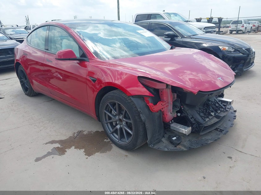 2023 Tesla Model 3 VIN 5YJ3E1EA1PF685529 — IAAI salvage auction photo