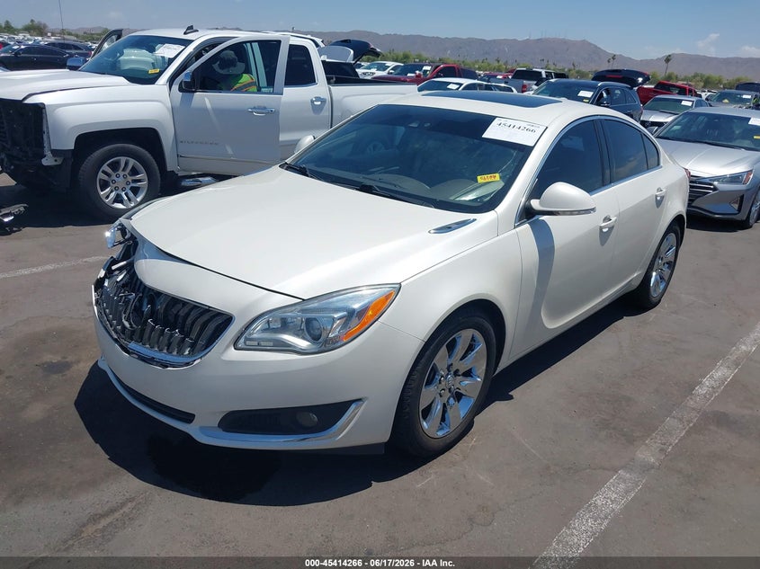 2015 Buick Regal VIN 2G4GR5GX7F9292406 IAAI salvage auction — FRONT END, Salvage (Arizona), sold $1,150 on 2026-09-01 (photo 2)