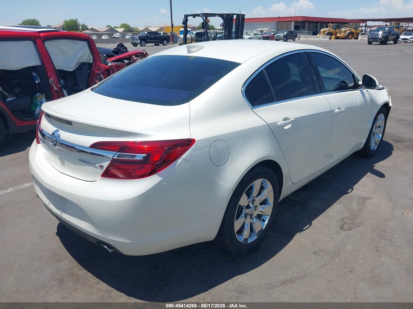 2015 Buick Regal VIN 2G4GR5GX7F9292406 IAAI salvage auction — FRONT END, Salvage (Arizona), sold $1,150 on 2026-09-01 (photo 4)