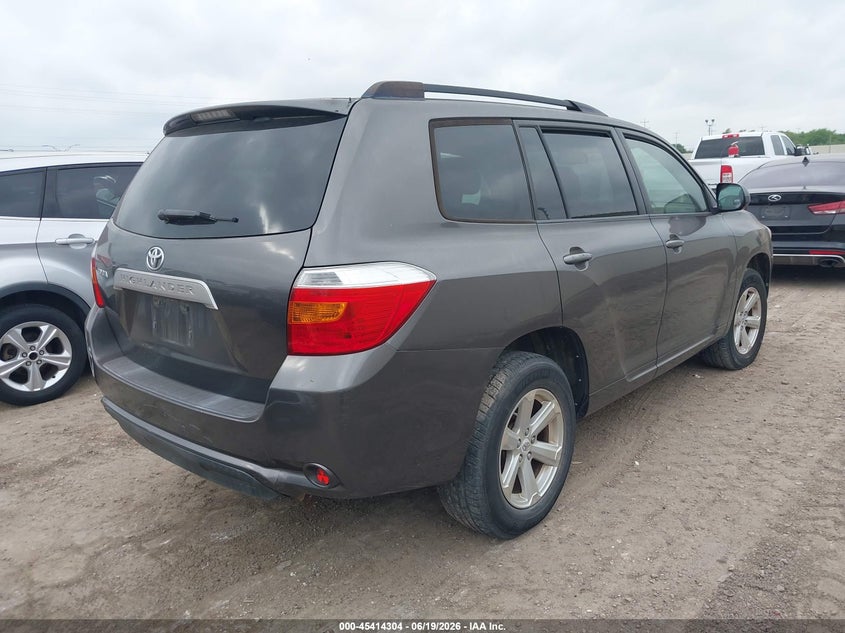 2009 Toyota Highlander VIN JTEDA41A492005146 IAAI salvage auction — NORMAL WEAR, Original (Texas), sold $2,000 on 2026-07-13 (photo 4)