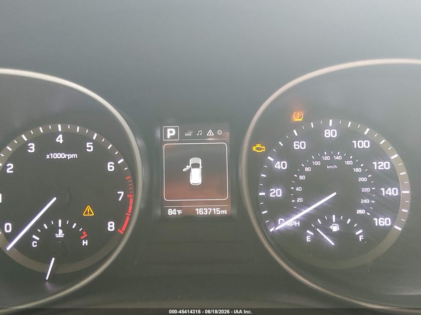 2018 Hyundai Santa fe VIN 5NMZU3LB2JH060079 IAAI salvage auction — FRONT END, Clear (Tennessee), sold $1,950 on 2026-07-23 (photo 7)