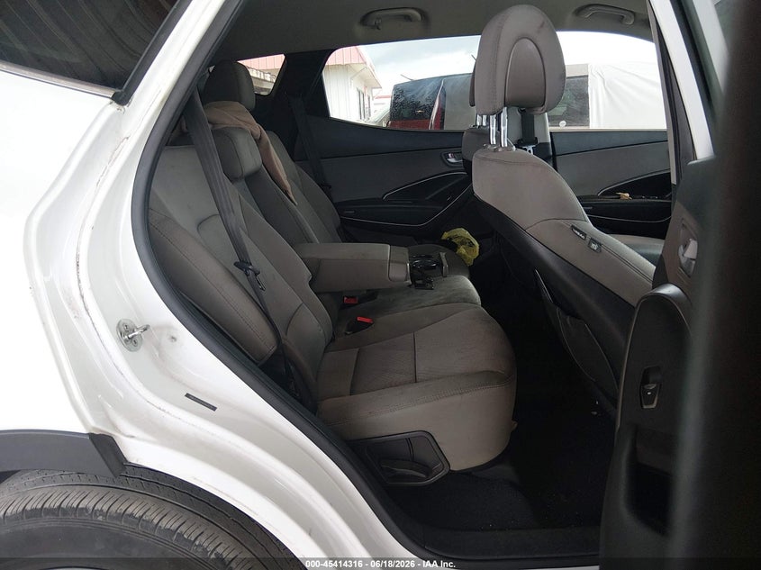 2018 Hyundai Santa fe VIN 5NMZU3LB2JH060079 IAAI salvage auction — FRONT END, Clear (Tennessee), sold $1,950 on 2026-07-23 (photo 8)