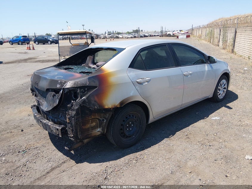 2019 Toyota Corolla VIN 5YFBURHE2KP914860 IAAI salvage auction — Burn Interior, Salvage Title, sold $2,150 on 2026-07-22 (photo 4)