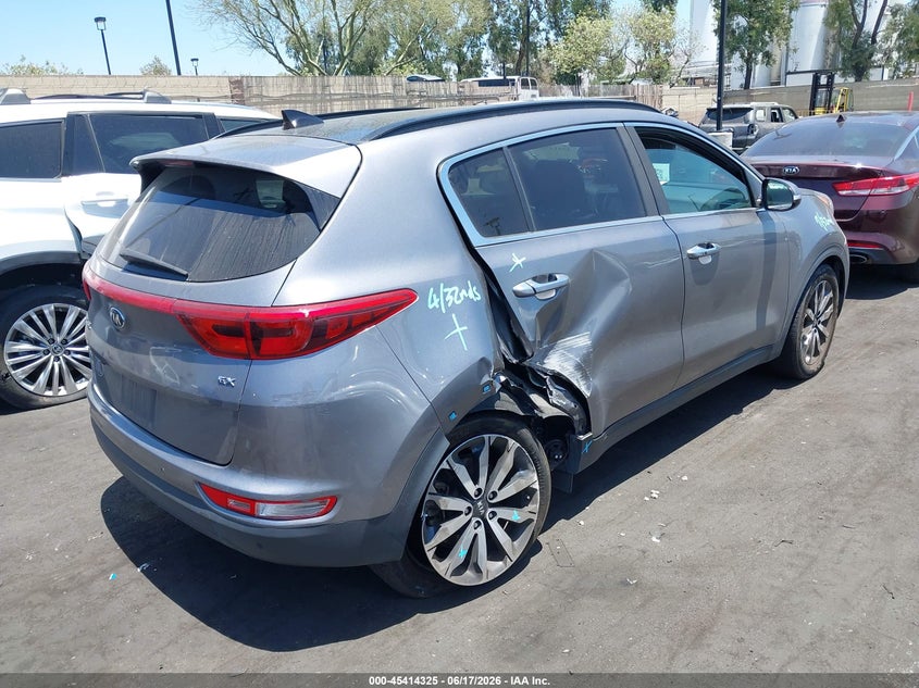 2018 Kia Sportage VIN KNDPN3AC5J7399555 IAAI salvage auction — RIGHT SIDE, Salvage Title, sold $3,100 on 2026-07-31 (photo 6)