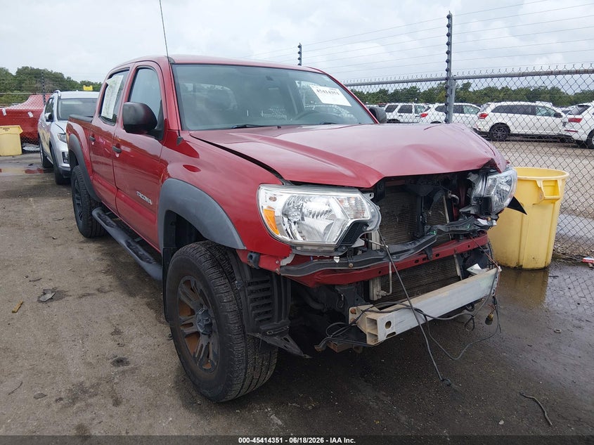 2015 Toyota Tacoma VIN 5TFJX4GN5FX040079 IAAI salvage auction — FRONT END, Salvage Title, sold $6,300 on 2026-07-13 (photo 1)