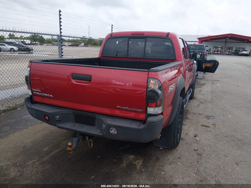 2015 Toyota Tacoma VIN 5TFJX4GN5FX040079 IAAI salvage auction — FRONT END, Salvage Title, sold $6,300 on 2026-07-13 (photo 4)