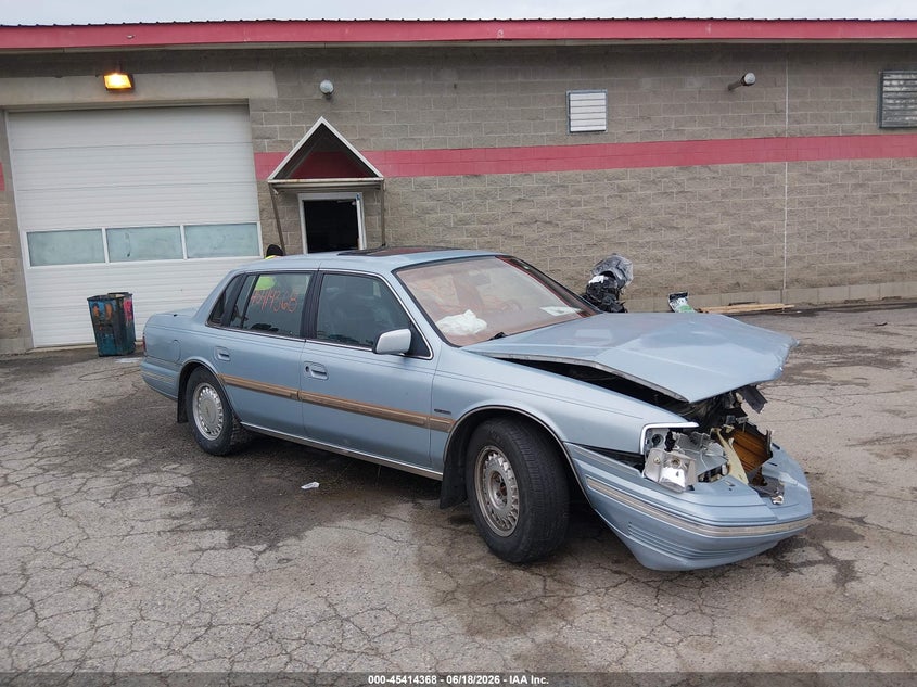 1990 Lincoln Continental VIN 1LNLM9848LY704039 IAAI salvage auction — FRONT END, Bill Of Sale (Maine), sold $200 on 2026-09-06 (photo 1)