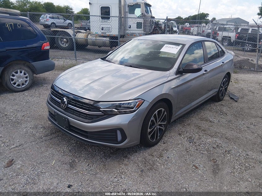 2024 Volkswagen Jetta VIN 3VWBM7BU6RM073600 IAAI salvage auction — REAR END, Salvage (Iowa), sold $10,650 on 2026-07-20 (photo 2)