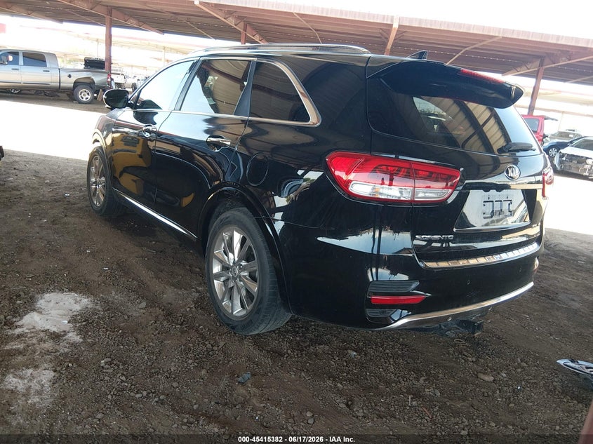 2016 Kia Sorento VIN 5XYPK4A54GG076352 IAAI salvage auction — RIGHT FRONT, Salvage Title, sold $575 on 2026-07-28 (photo 3)