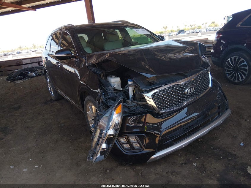 2016 Kia Sorento VIN 5XYPK4A54GG076352 IAAI salvage auction — RIGHT FRONT, Salvage Title, sold $575 on 2026-07-28 (photo 6)
