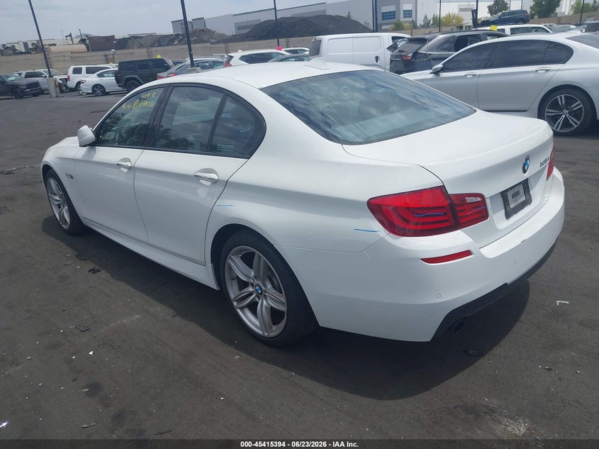 2012 BMW 5er VIN WBAFR7C59CC814745 IAAI salvage auction — VANDALISM, Salvage Certificate (California), sold $875 on 2026-07-10 (photo 3)