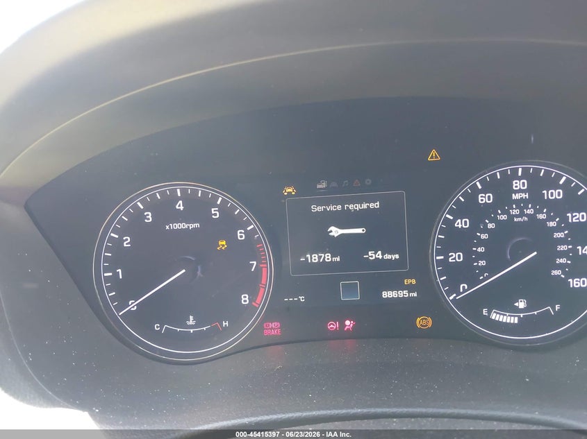 2016 Hyundai Genesis VIN KMHGN4JE2GU130085 IAAI salvage auction — RIGHT SIDE, Salvage (Indiana), sold $1,450 on 2026-07-29 (photo 7)