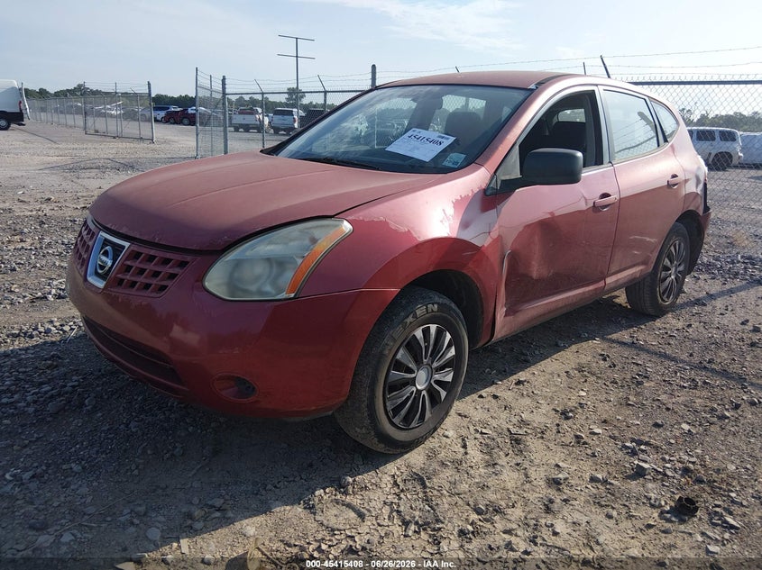 2009 Nissan Rogue VIN JN8AS58T89W044319 IAAI salvage auction — LEFT SIDE, Salvage (Louisiana), sold $225 on 2026-07-21 (photo 2)