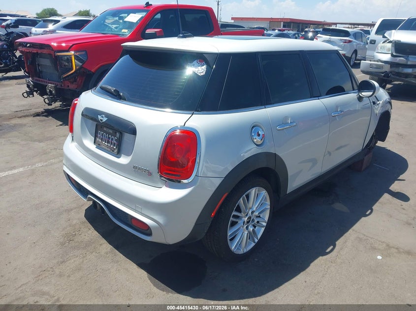 2015 Mini VIN WMWXU3C50F2B57133 IAAI salvage auction — RIGHT FRONT, Salvage Title, sold $1,200 on 2026-08-02 (photo 4)