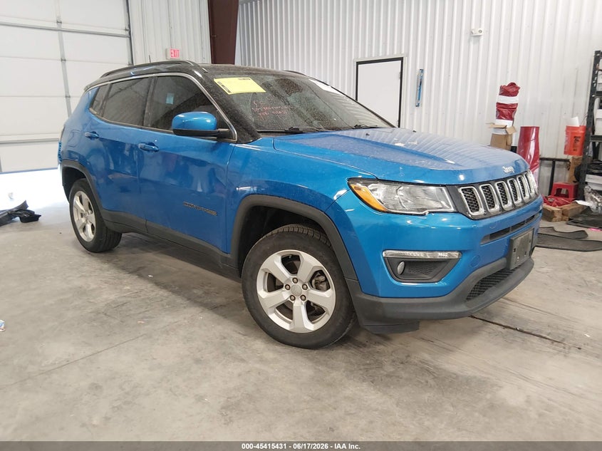 2018 Jeep Compass VIN 3C4NJDBB0JT191867 IAAI salvage auction — REAR END, Salvage (Colorado), sold $2,700 on 2026-07-31 (photo 1)