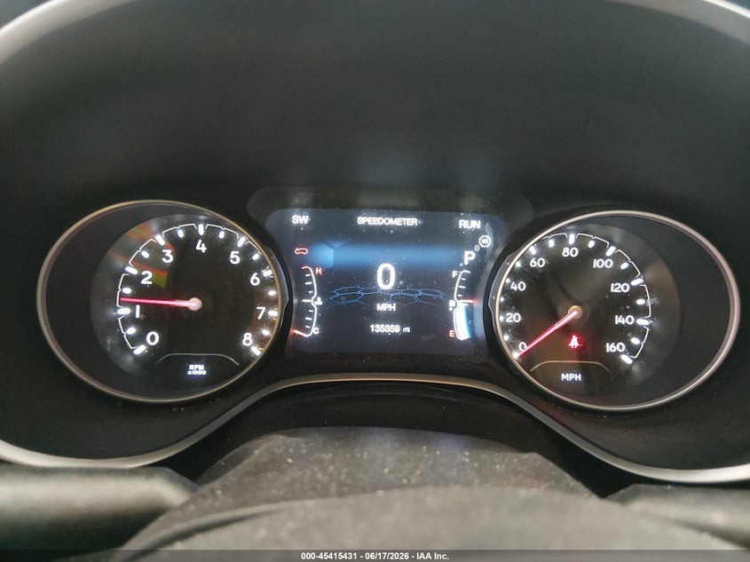 2018 Jeep Compass VIN 3C4NJDBB0JT191867 IAAI salvage auction — REAR END, Salvage (Colorado), sold $1,950 on 2026-07-31 (photo 7)