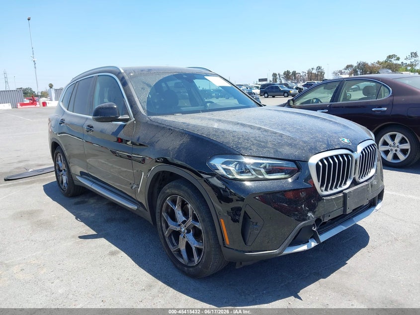 2024 BMW X3 VIN 5UX43DP0XR9U57802 IAAI salvage auction — REAR END, Salvage Title, sold $15,100 on 2026-07-16 (photo 1)