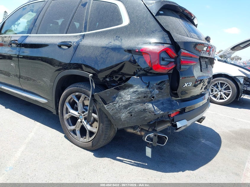 2024 BMW X3 VIN 5UX43DP0XR9U57802 IAAI salvage auction — REAR END, Salvage Title, sold $15,100 on 2026-07-16 (photo 6)