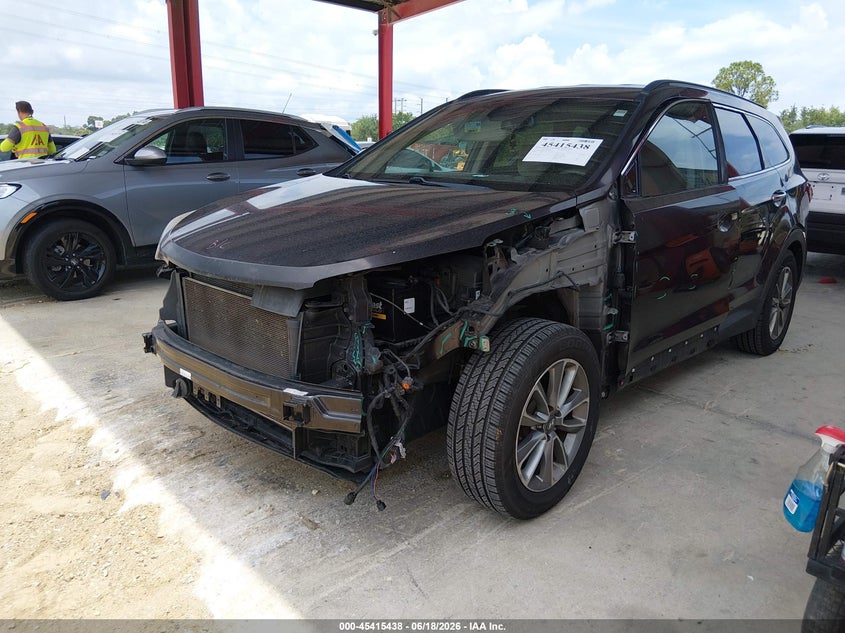 2017 Hyundai Santa fe VIN KM8SMDHFXHU230464 IAAI salvage auction — FRONT END, Rebuildable (Florida), sold $2,925 on 2026-07-14 (photo 2)