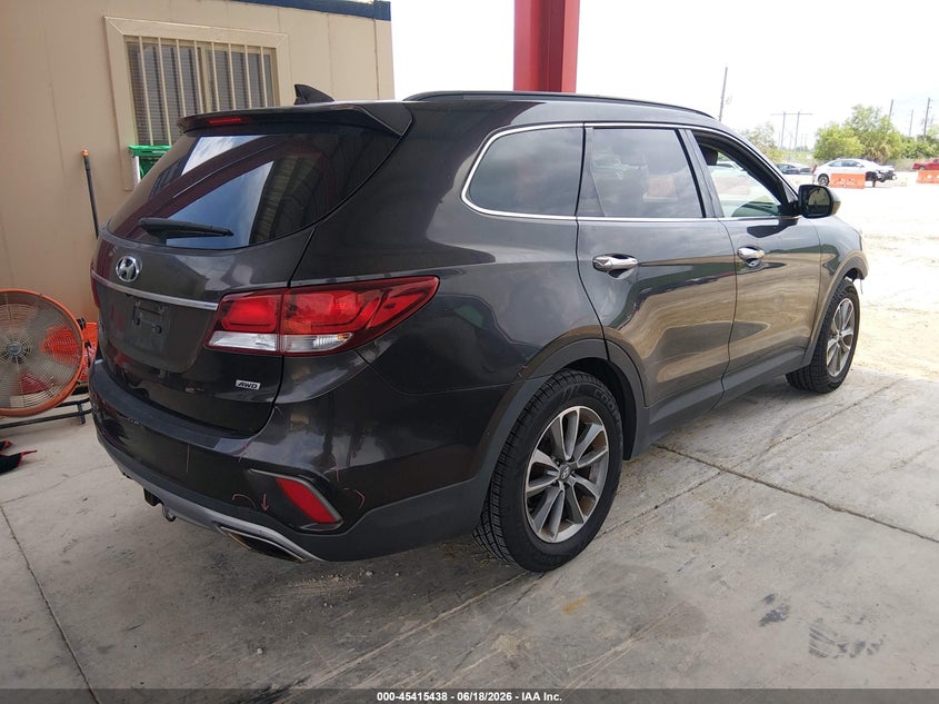 2017 Hyundai Santa fe VIN KM8SMDHFXHU230464 IAAI salvage auction — FRONT END, Rebuildable (Florida), sold $2,925 on 2026-07-14 (photo 4)