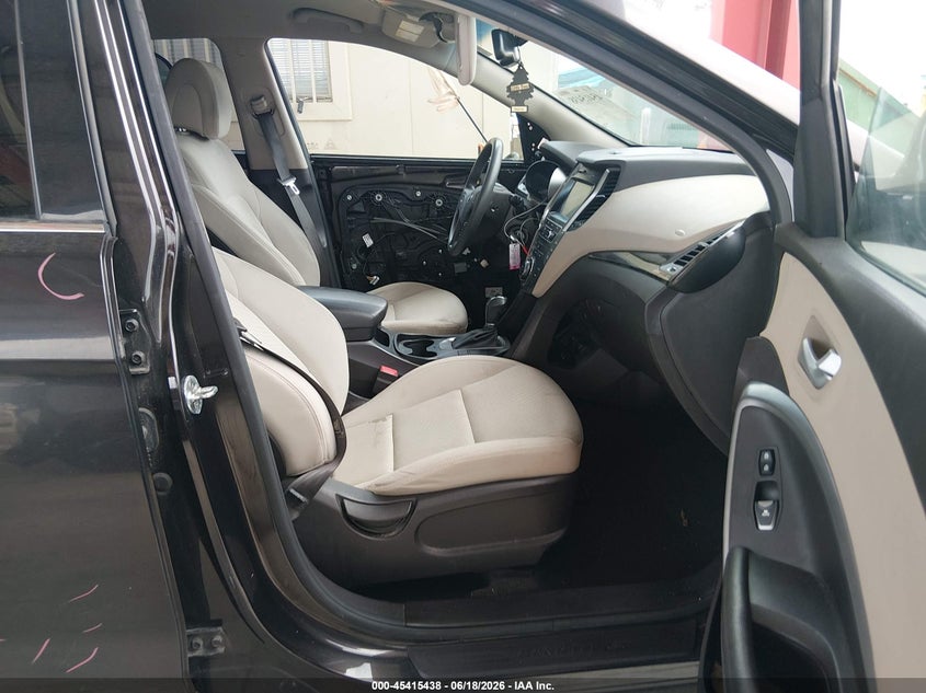 2017 Hyundai Santa fe VIN KM8SMDHFXHU230464 IAAI salvage auction — FRONT END, Rebuildable (Florida), sold $2,925 on 2026-07-14 (photo 5)