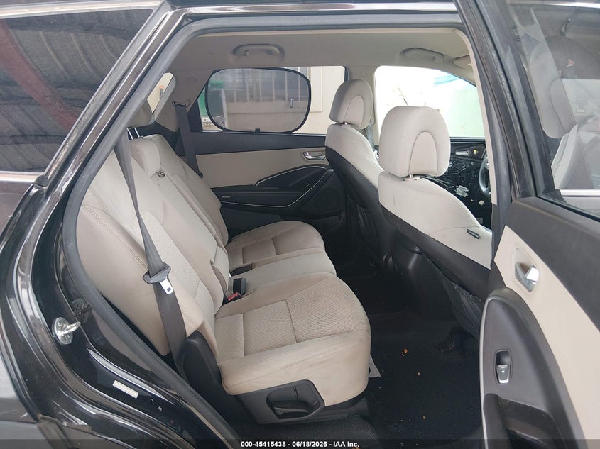 2017 Hyundai Santa fe VIN KM8SMDHFXHU230464 IAAI salvage auction — FRONT END, Rebuildable (Florida), sold $2,925 on 2026-07-14 (photo 8)