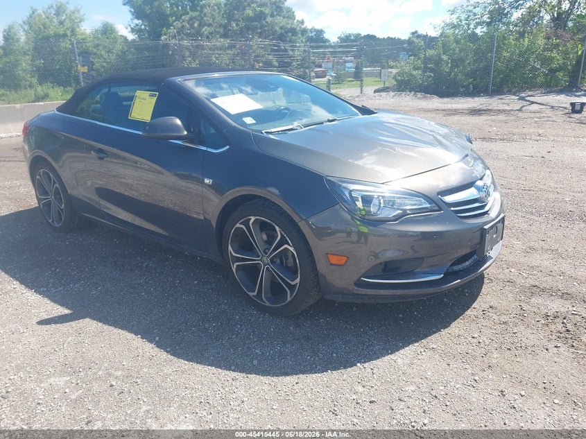 2016 Buick Cascada VIN W04WT3N53GG044691 IAAI salvage auction — FRONT END, Clear (Wisconsin), sold $1,775 on 2026-07-07 (photo 1)