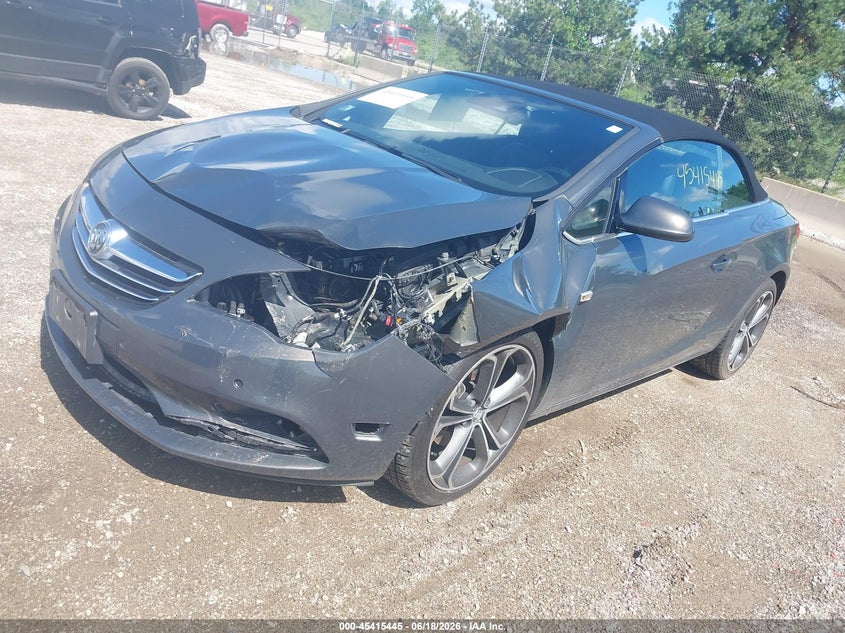 2016 Buick Cascada VIN W04WT3N53GG044691 IAAI salvage auction — FRONT END, Clear (Wisconsin), sold $1,775 on 2026-07-07 (photo 2)