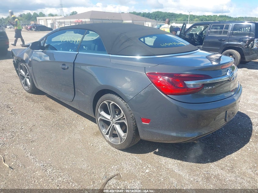 2016 Buick Cascada VIN W04WT3N53GG044691 IAAI salvage auction — FRONT END, Clear (Wisconsin), sold $1,775 on 2026-07-07 (photo 3)