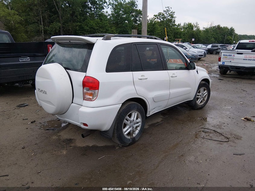 2003 Toyota Rav4 VIN JTEGH20V530096870 IAAI salvage auction — NORMAL WEAR, Clear (Massachusetts), sold $325 on 2026-07-22 (photo 4)