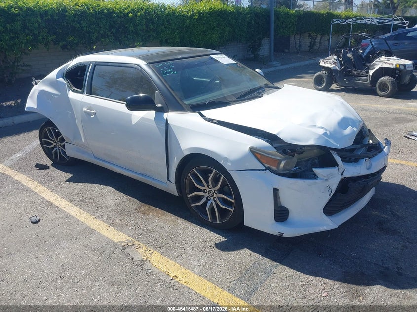 2014 Scion Tc VIN JTKJF5C74E3067739 IAAI salvage auction — REAR END, Salvage (California), sold $775 on 2026-07-07 (photo 1)