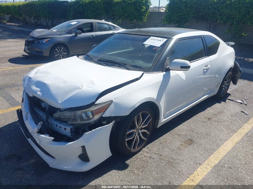 2014 Scion Tc VIN JTKJF5C74E3067739 IAAI salvage auction — REAR END, Salvage (California), sold $775 on 2026-07-07 (photo 2)