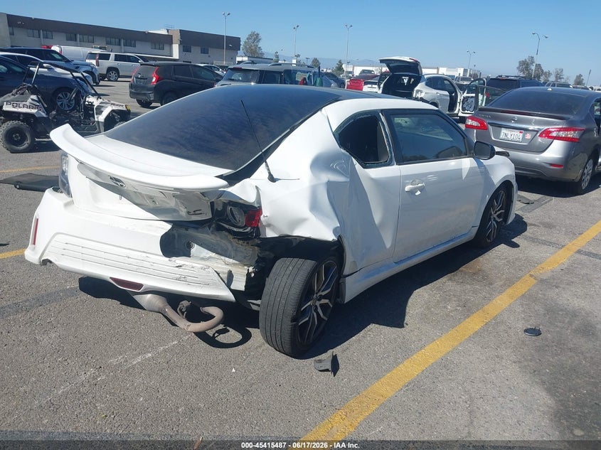 2014 Scion Tc VIN JTKJF5C74E3067739 IAAI salvage auction — REAR END, Salvage (California), sold $775 on 2026-07-07 (photo 4)