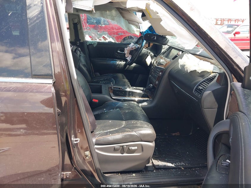 2017 Nissan Armada VIN JN8AY2ND2H9004907 IAAI salvage auction — ROLLOVER, Salvage Title, sold $1,675 on 2026-07-24 (photo 5)