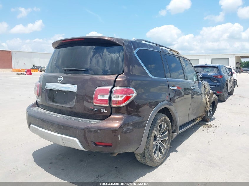 2017 Nissan Armada VIN JN8AY2ND2H9004907 IAAI salvage auction — ROLLOVER, Salvage Title, sold $1,675 on 2026-07-24 (photo 4)