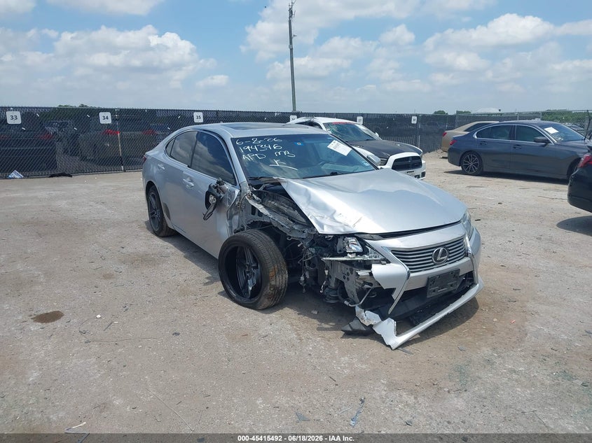 2014 Lexus ES VIN JTHBK1GG4E2112869 IAAI salvage auction — RIGHT FRONT, Salvage (Texas), sold $2,050 on 2026-07-28 (photo 1)
