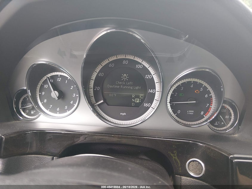 2010 Mercedes-benz E-klasse VIN WDDHF5GB3AA032237 IAAI salvage auction — FRONT END, Salvage (Louisiana), sold $1,350 on 2026-07-28 (photo 7)