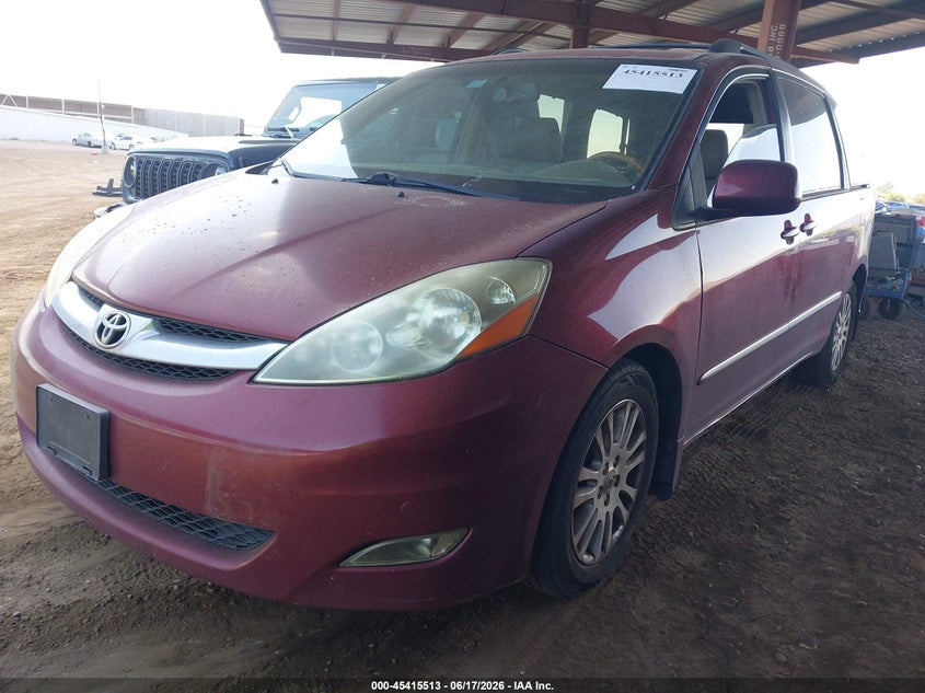2010 Toyota Sienna VIN 5TDYK4CC2AS313558 IAAI salvage auction — NORMAL WEAR, Clear-Dealer Only (Arizona), sold $1,000 on 2026-07-28 (photo 2)