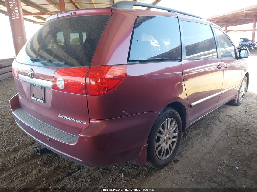 2010 Toyota Sienna VIN 5TDYK4CC2AS313558 IAAI salvage auction — NORMAL WEAR, Clear-Dealer Only (Arizona), sold $1,000 on 2026-07-28 (photo 4)