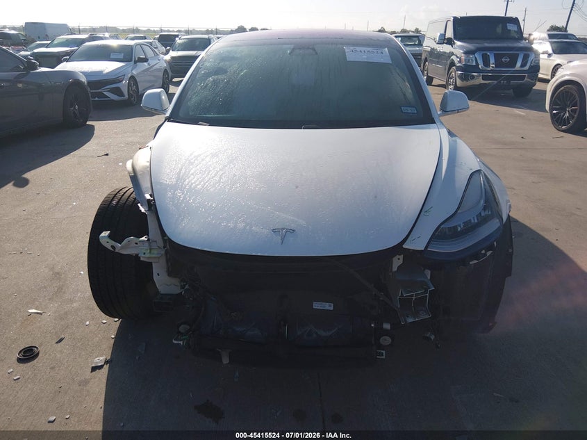 2019 Tesla Model 3 VIN 5YJ3E1EA8KF315140 IAAI salvage auction — FRONT END, Original (Texas), sold $4,650 on 2026-07-29 (photo 6)
