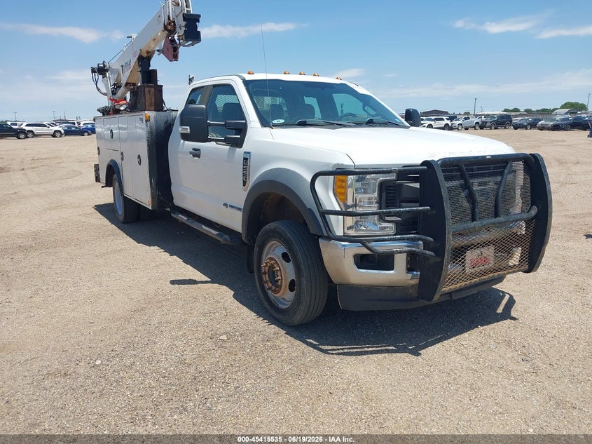 2017 Ford F550 VIN 1FD0X5HT1HEC90475 IAAI salvage auction — ALL OVER, Enterprise Vehicles Clear Only (Texas), sold $26,700 on 2026-07-07 (photo 1)