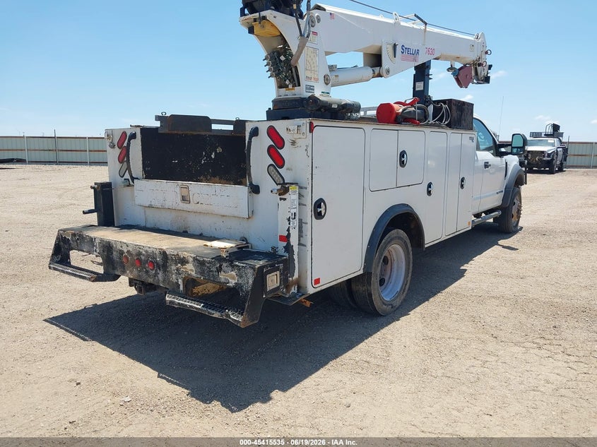 2017 Ford F550 VIN 1FD0X5HT1HEC90475 IAAI salvage auction — ALL OVER, Enterprise Vehicles Clear Only (Texas), sold $26,700 on 2026-07-07 (photo 4)