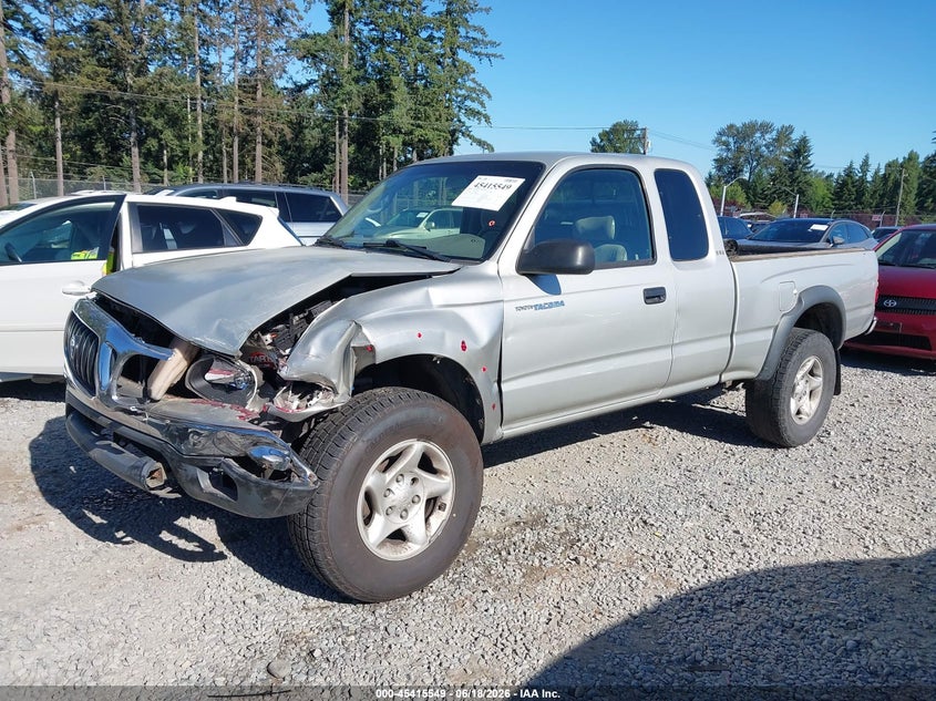 2004 Toyota Tacoma VIN 5TEWN72NX4Z401641 IAAI salvage auction — FRONT END, Bill Of Sale (Washington), sold $1,650 on 2026-07-22 (photo 2)