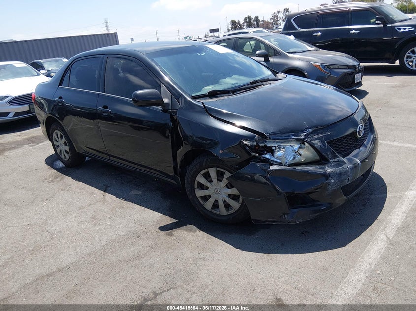 2009 Toyota Corolla VIN JTDBL40E399092720 IAAI salvage auction — NORMAL WEAR, Salvage (California), sold $575 on 2026-07-09 (photo 1)