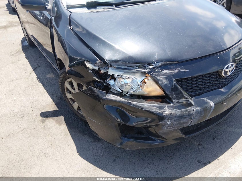 2009 Toyota Corolla VIN JTDBL40E399092720 IAAI salvage auction — NORMAL WEAR, Salvage (California), sold $575 on 2026-07-09 (photo 6)