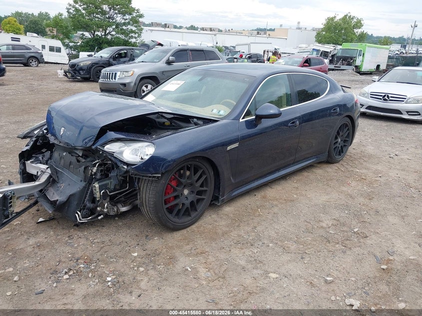2011 Porsche Panamera VIN WP0AB2A75BL061898 IAAI salvage auction — FRONT END, Salvage (Pennsylvania), sold $2,950 on 2026-07-24 (photo 2)